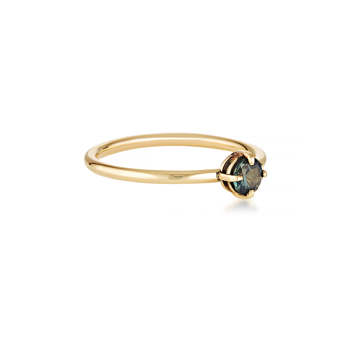 LIGHT sapphire stacking ring